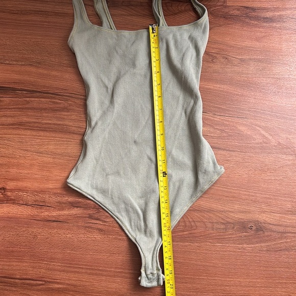 Skims Cotton Rib Tank Thong Bodysuit Small - Picture 11 of 11